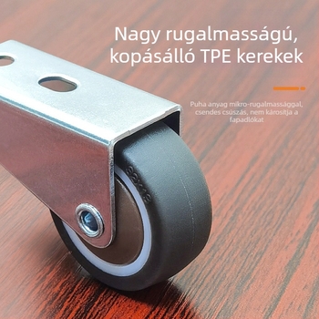 Csúszó ajtó görgő – anti-sag alsó kerék, csendes teherhordó kerék bútorokhoz, irányító kerék