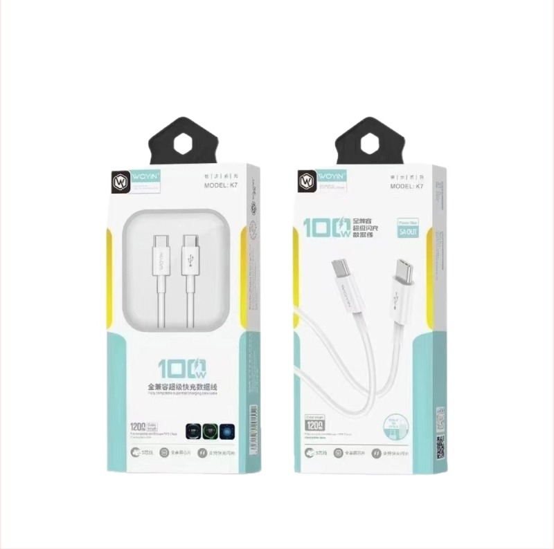 Win kettős Type-C gyors töltés és adatátvitel kábel Apple készülékekhez, vastagabb rézvezető, 1 m