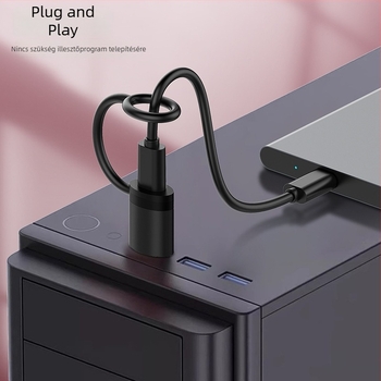 OTG USB-C 3.0 adapter, USB-A női → USB-C férfi, 5 Gbps gyors adatátvitel és töltés