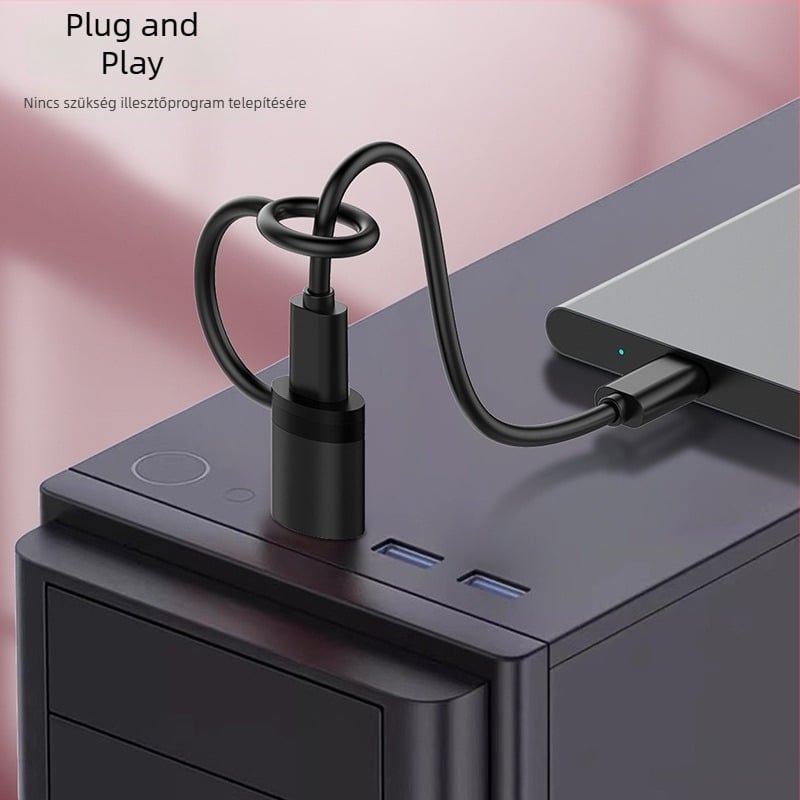 OTG USB-C 3.0 adapter, USB-A női → USB-C férfi, 5 Gbps gyors adatátvitel és töltés