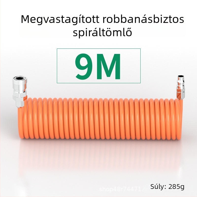 Pneumatikus porfújó pisztoly hosszabbítóval, nagy nyomású, ipari minőségű