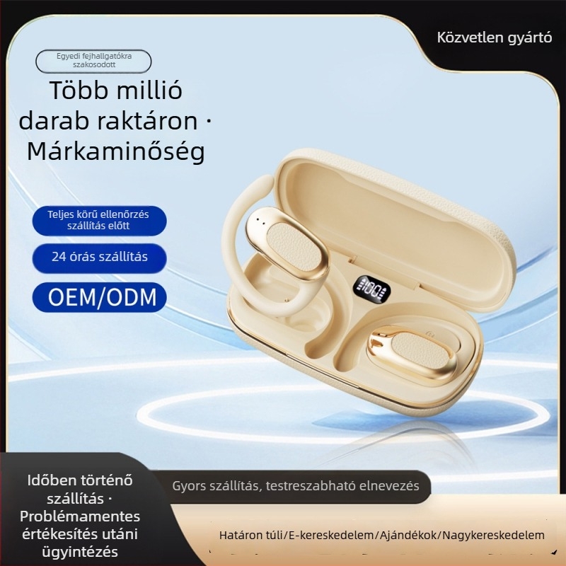 Y7 vezeték nélküli fülhallgató játékhoz, valódi vezeték nélküli Bluetooth, testreszabható ajándék