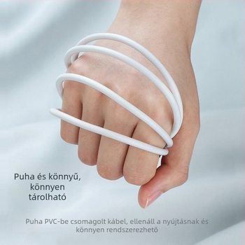 2 az 1-ben Micro USB–Type-C töltő- és adatkábel Android telefonokhoz és hangszórókhoz