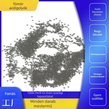 304 rozsdamentes acélgolyó, miniatűr, 1.2–3 mm, tömör
