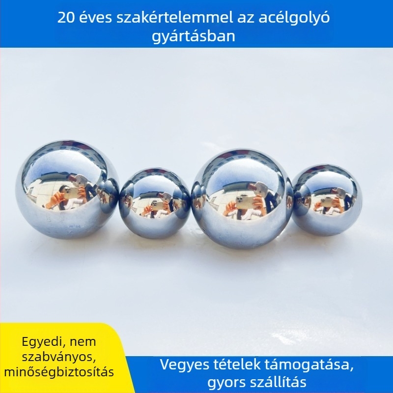 Készleten lévő rozsdamentes acél golyók edzésfelszereléshez, átmérő 41,27–70 mm