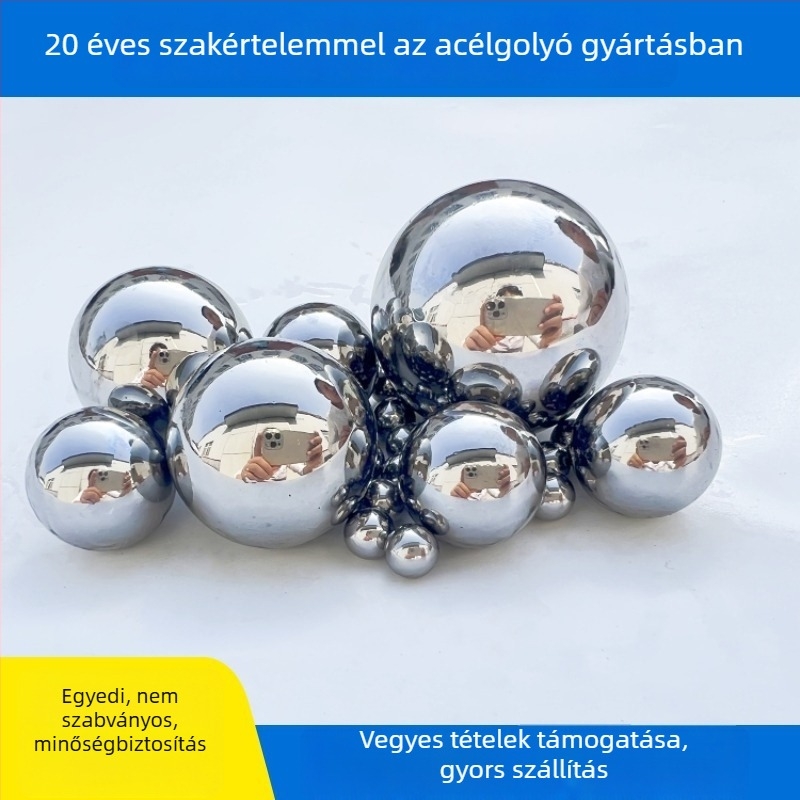 Készleten lévő rozsdamentes acél golyók edzésfelszereléshez, átmérő 41,27–70 mm
