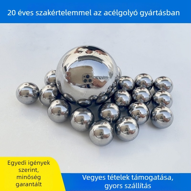 Készleten lévő rozsdamentes acél golyók edzésfelszereléshez, átmérő 41,27–70 mm