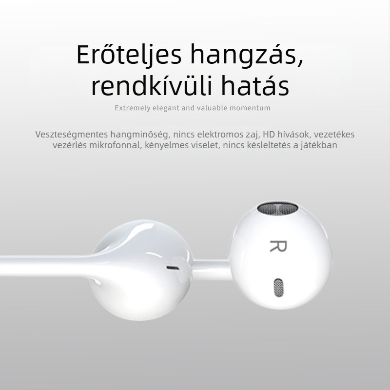 Apple Type-C fülhallgató vezetékes vezérléssel hívásokhoz és zenehallgatáshoz, 17/16/15 sorozat, digitális chip