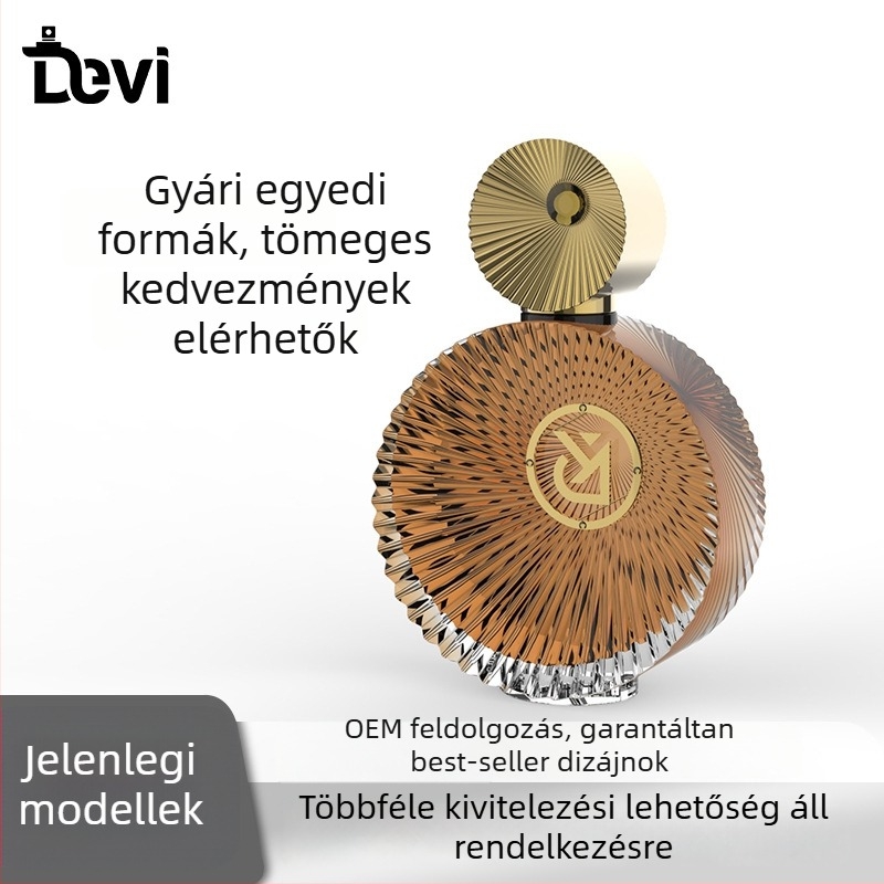 100 ml üveg parfüm spray bayonet nyakú – elegáns, testreszabható