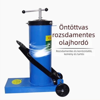 Lábpedálos zsírzópisztoly targoncához — magas nyomású, kézi kenéshez