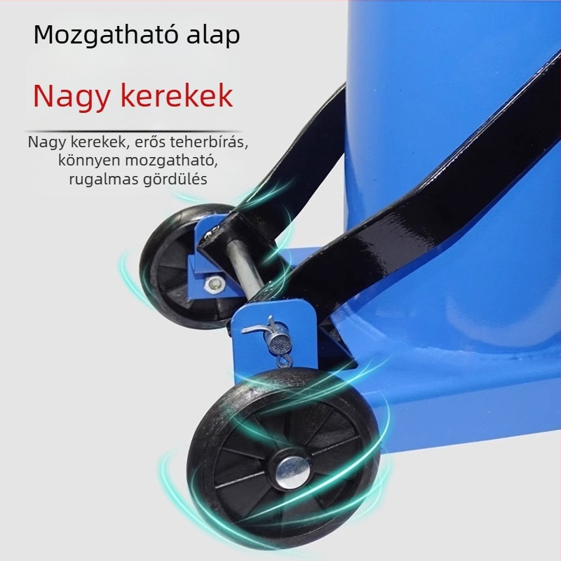 Lábpedálos zsírzópisztoly targoncához — magas nyomású, kézi kenéshez