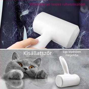 Inwejia ruhákhoz készült ragadós szöszmentesítő roller – cserélhető fóliás hengerrel