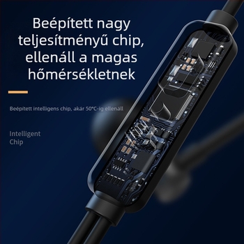 WEKOME fémes kivitelű vezetékes fülhallgató WI80 beépített mikrofonnal