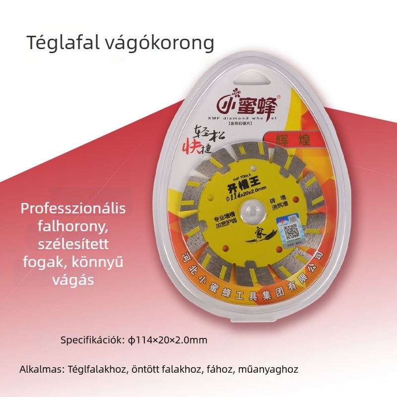Gyémánt vágókorong száraz kővágáshoz, vitrifikált csempéhez és márványhoz