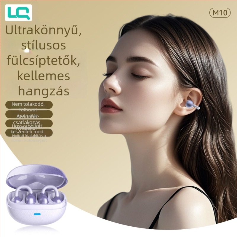 Klip-es sport Bluetooth fülhallgató, vezeték nélküli, hosszú üzemidő, nagy akkumulátor, kényelmes viselet, kiváló hangminőség, új modell