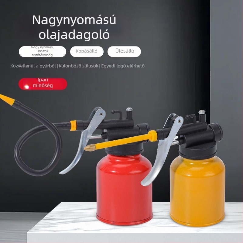 250 ml kézi magasnyomású olajspray és kenőzsír pisztoly