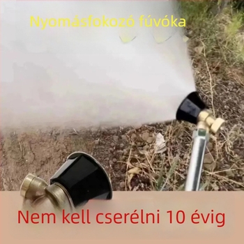 Mezőgazdasági felhasználásra szánt atomizáló permetezőfej, állítható tiszta réz magasnyomású fúvóka, szélálló motoros permetező