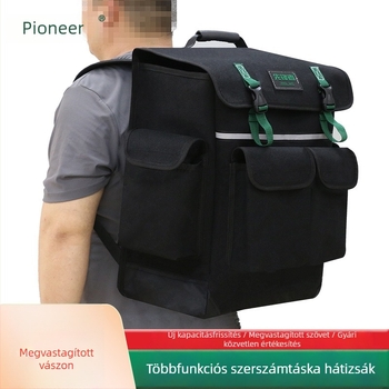 Pioneer vászon szerszámos hátizsák, multifunkcionális szerszámkészlet