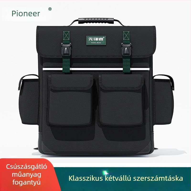 Pioneer vászon szerszámos hátizsák, multifunkcionális szerszámkészlet