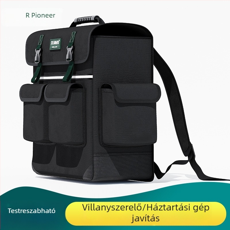 Pioneer vászon szerszámos hátizsák, multifunkcionális szerszámkészlet