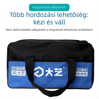 Dayi szerszámkészlet hátizsákban: elektromos ütőkulcs és körfűrész favágáshoz