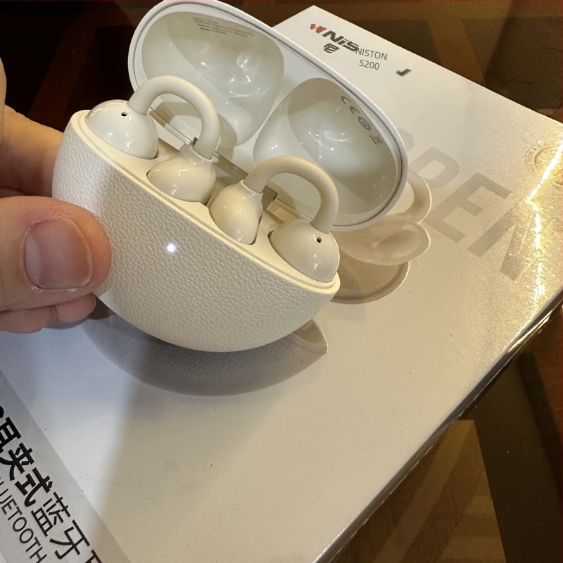 Fülhorgos Bluetooth fülhallgató, nyitott kialakítás, vezeték nélküli futáshoz, zajszűrés, hosszú akkumulátor-élettartam