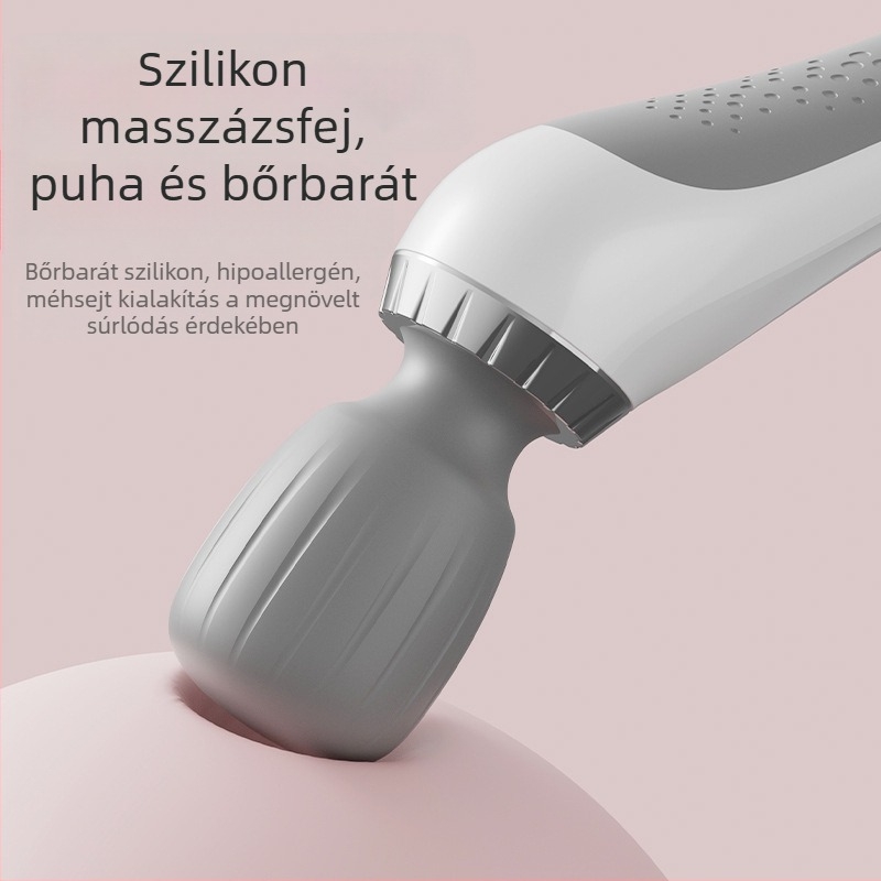 Hordozható újratölthető elektromos masszírozó — rezgő masszírozó gömbfejjel az egész testre