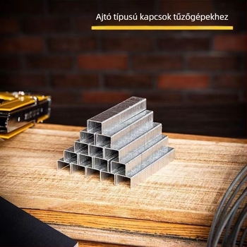 Deli 12 mm adagolt szögek kézi szögpisztolyhoz – ajtó típusú, U-, T- és I-formájú szögek faragáshoz