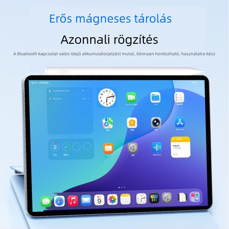 2026-os új stylus iPadhez, mágneses töltéssel, véletlen érintés elleni védelemmel, írásra és rajzolásra