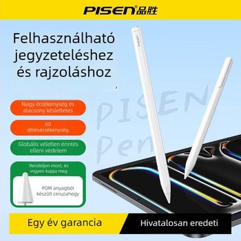 Pisen kapacitív stylus iPadhez – érintőképernyős rajzoláshoz, iPad Air 5 (2. generáció)