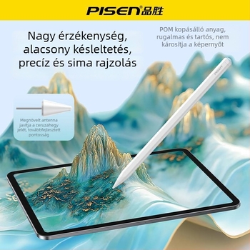 Pisen kapacitív stylus iPadhez – érintőképernyős rajzoláshoz, iPad Air 5 (2. generáció)