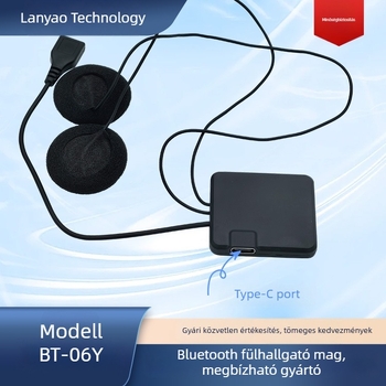 Bluetooth 6.0 sztereó szemmaszk fejhallgató, fejre rögzített sportos kialakítás