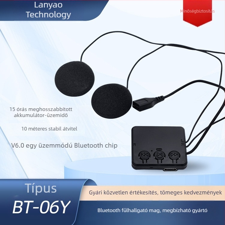 Bluetooth 6.0 sztereó szemmaszk fejhallgató, fejre rögzített sportos kialakítás