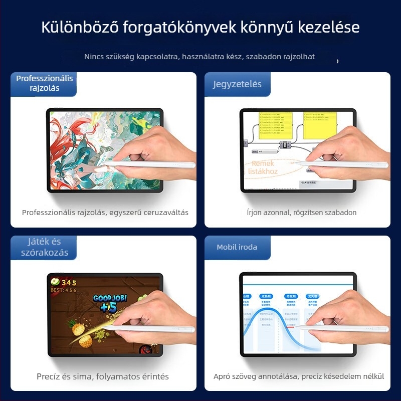 Huawei MatePad 11.5S stylus toll, kapacitív írásra, 11,5 hüvelykes DMG-W00 (2024)
