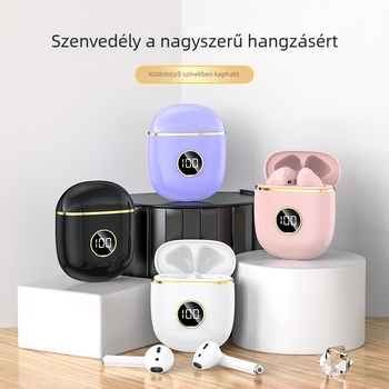X88 Vezeték nélküli Bluetooth fülhallgatók, zajszűrés, sportos in-ear dizájn, eredeti lezárt csomagolás, nagy kapacitású akkumulátor, hosszú üzemidő