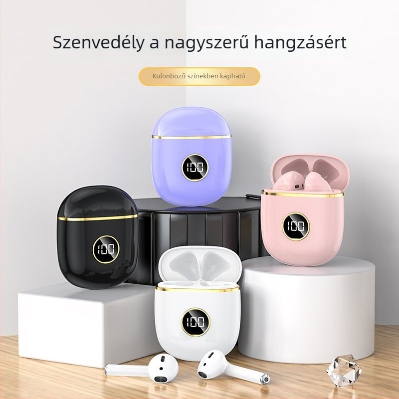 X88 Vezeték nélküli Bluetooth fülhallgatók, zajszűrés, sportos in-ear dizájn, eredeti lezárt csomagolás, nagy kapacitású akkumulátor, hosszú üzemidő