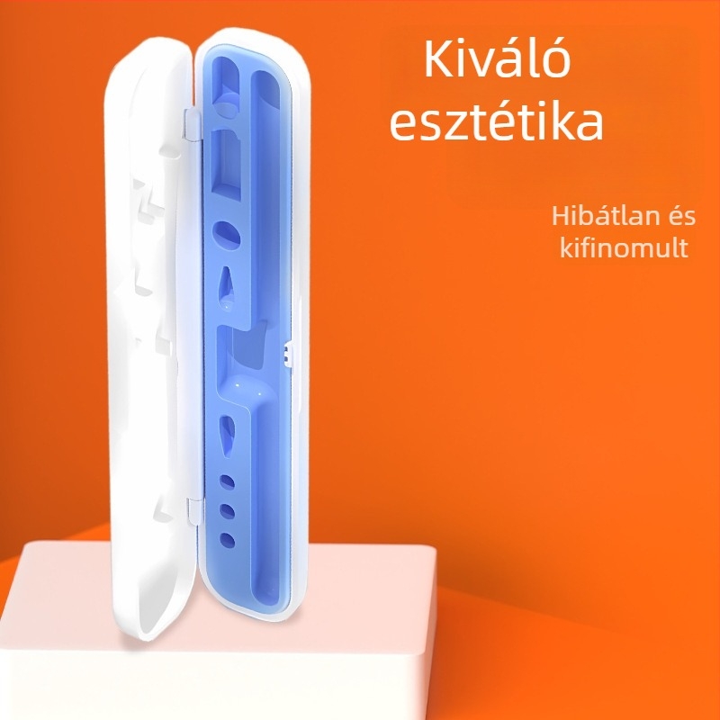 Apple Pencil (1. és 2. generáció) kapacitív stylus tároló tok, többfunkciós és ütésálló.