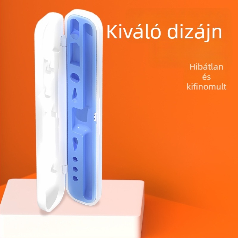 Apple Pencil (1. és 2. generáció) kapacitív stylus tároló tok, többfunkciós és ütésálló.