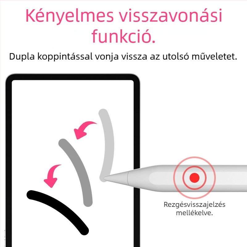 iPad stylus dőlés- és nyomásérzékelővel rajzoláshoz