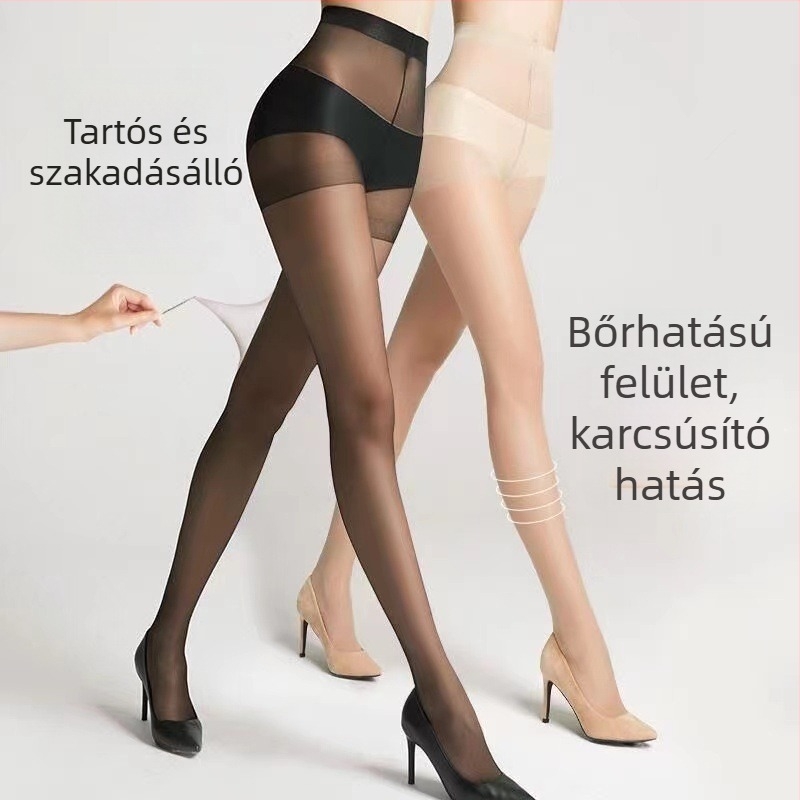Női ultrakönnyű harisnya SPF-védett nyárra, láthatatlan, formázó hatású, anti-akasztás