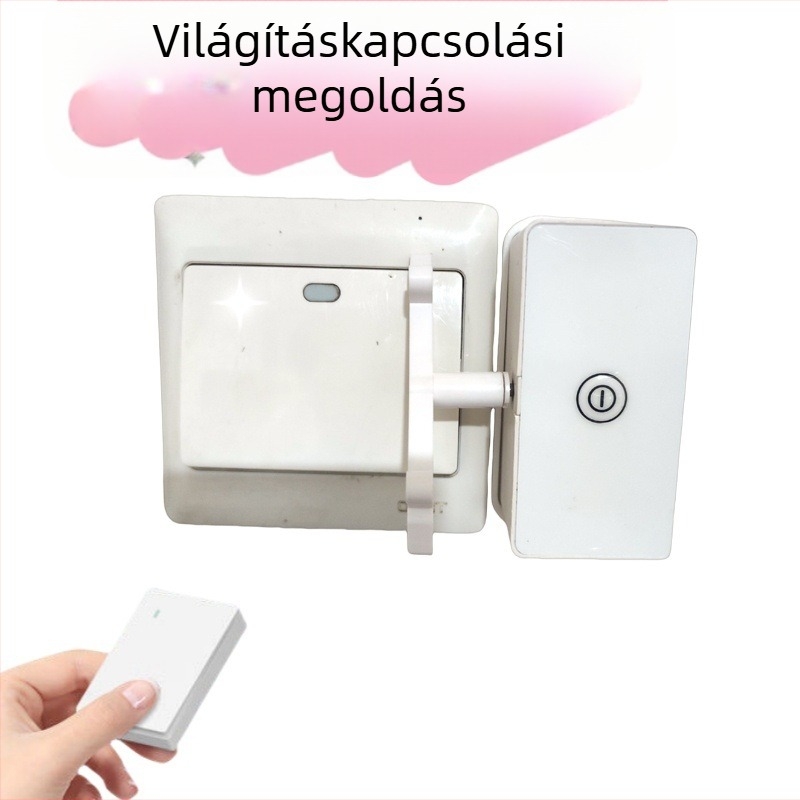 Vezeték nélküli távirányítós robot kollégiumi szobákhoz — USB töltés, intelligens távirányító a lámpák kioltásához