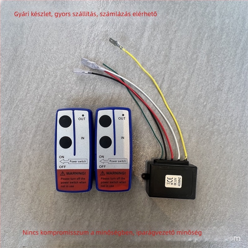 12V/24V elektromos winch távirányító
