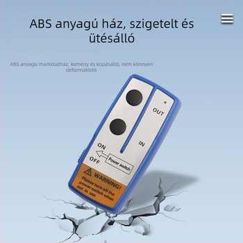 Húzóláda vezeték nélküli távirányítóval 12/24V ZJ-W001 ZJ-W002 Univerzális távirányító