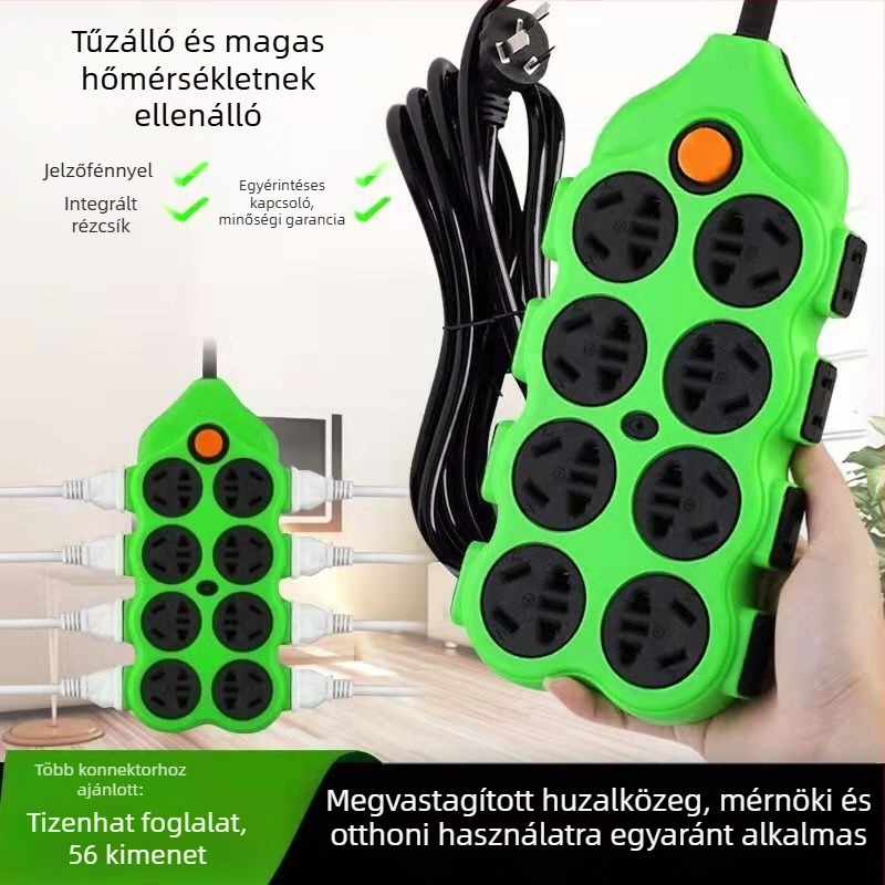 Tiszta réz vezetékes elosztó, 56 aljzattal