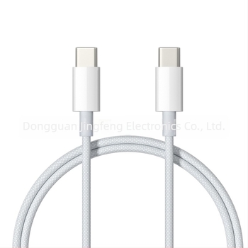 Gyors töltésű fonott USB-C–USB-C kábel, 240W, Apple és Android telefonokhoz