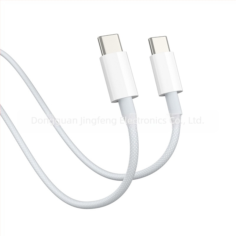 Gyors töltésű fonott USB-C–USB-C kábel, 240W, Apple és Android telefonokhoz