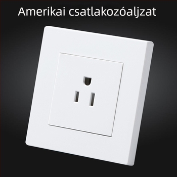 Amerikai szabványú 5-15R falicsatlakozó, 86-os panel, 110V, 15A