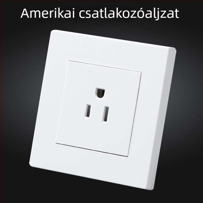Amerikai szabványú 5-15R falicsatlakozó, 86-os panel, 110V, 15A