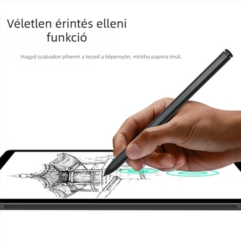 Passzív mágneses stylus nyomásérzékeléssel, töltés nélkül, kompatibilis tabletekkel és e-könyvolvasókkal