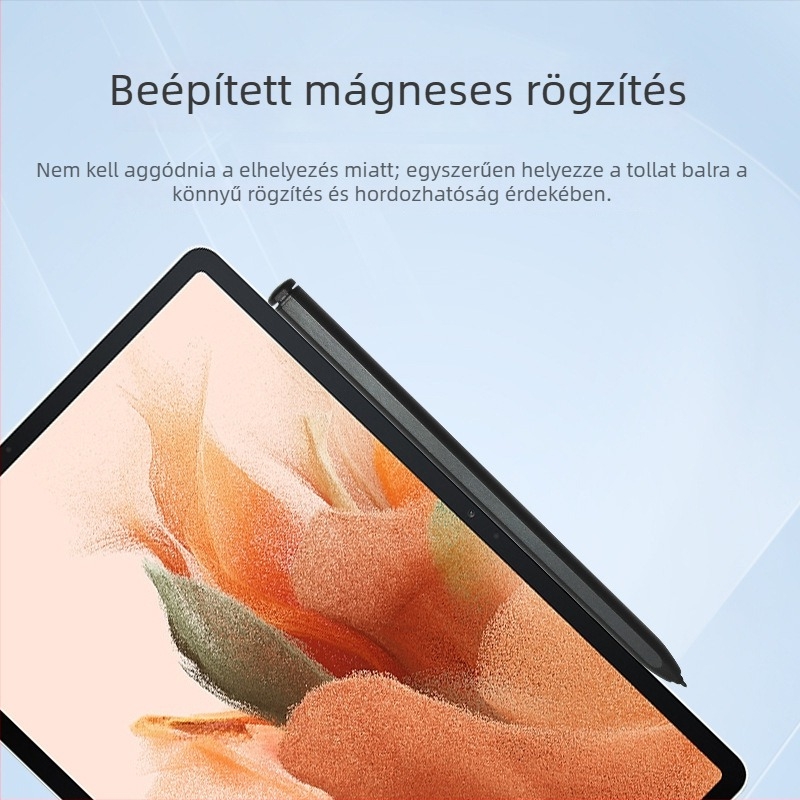Passzív mágneses stylus nyomásérzékeléssel, töltés nélkül, kompatibilis tabletekkel és e-könyvolvasókkal
